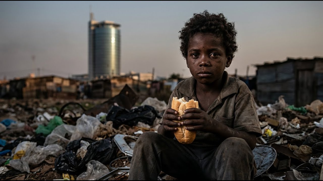Música Criada por IA Expõe a Verdade Chocante: Crianças a Comer do Lixo em Angola