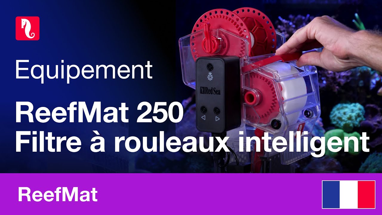 Le ReefMat 250 - La version compacte du filtre à rouleaux de référence sur le marché.