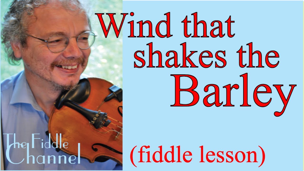 Wind that shakes the barley (fiddle lesson)