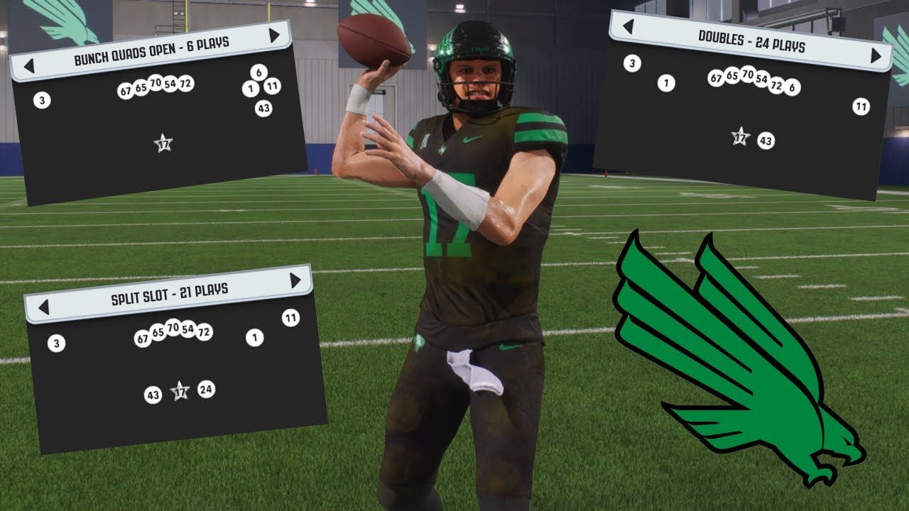 The North Texas Playbook Is UNBELIEVABLE! CFB26 Playbook Review