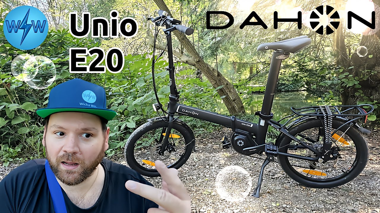 Dahon Unio E20 🔥 Mittelmotor eFold 🔥 Marken eKlapprad, 25 km/h, 250 Watt, eBike 2025