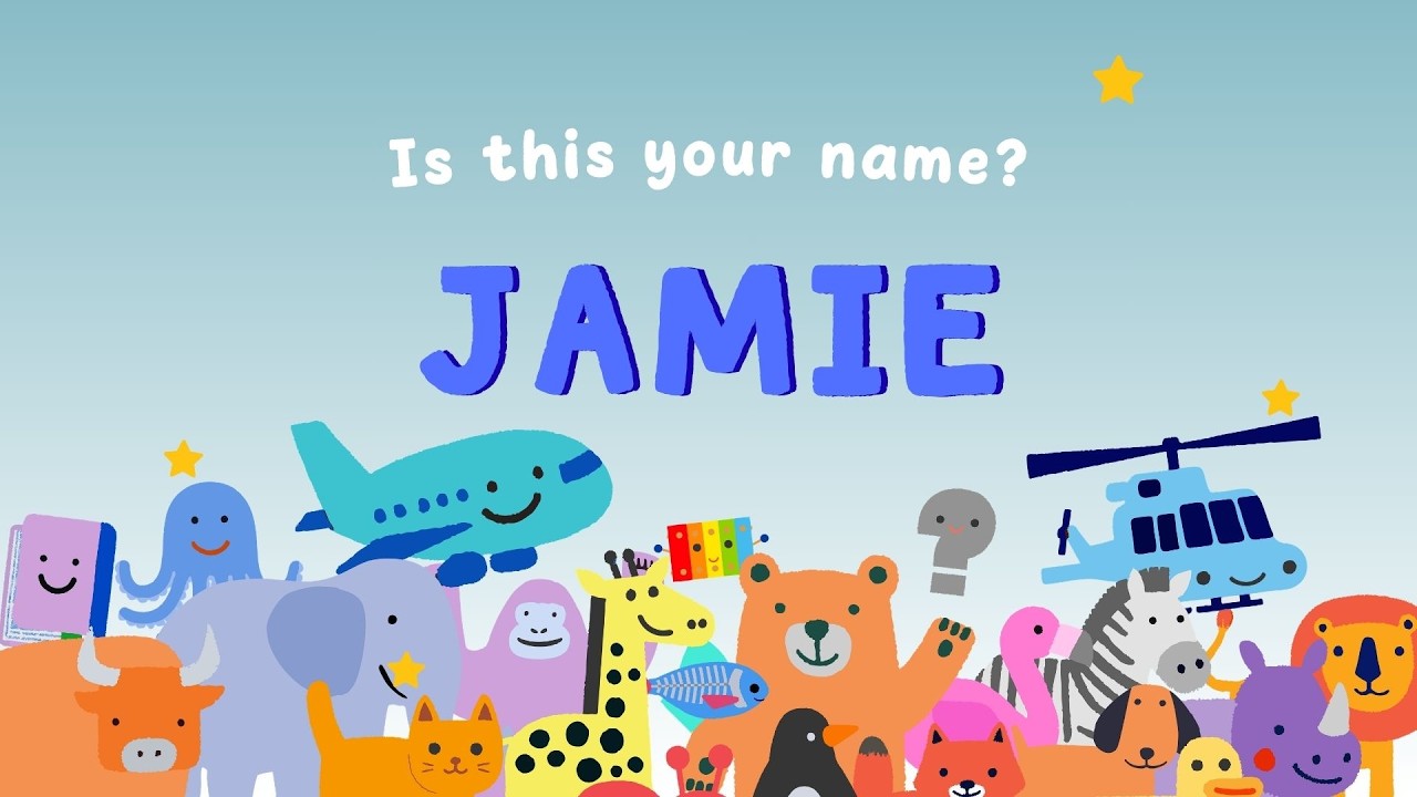 JAMIE ! Is This Your Name? 🎉