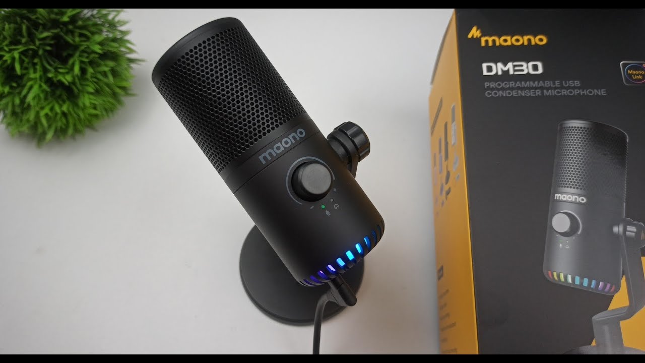 Maono DM30 Review & Unboxing - Best budget Microphone Under $50