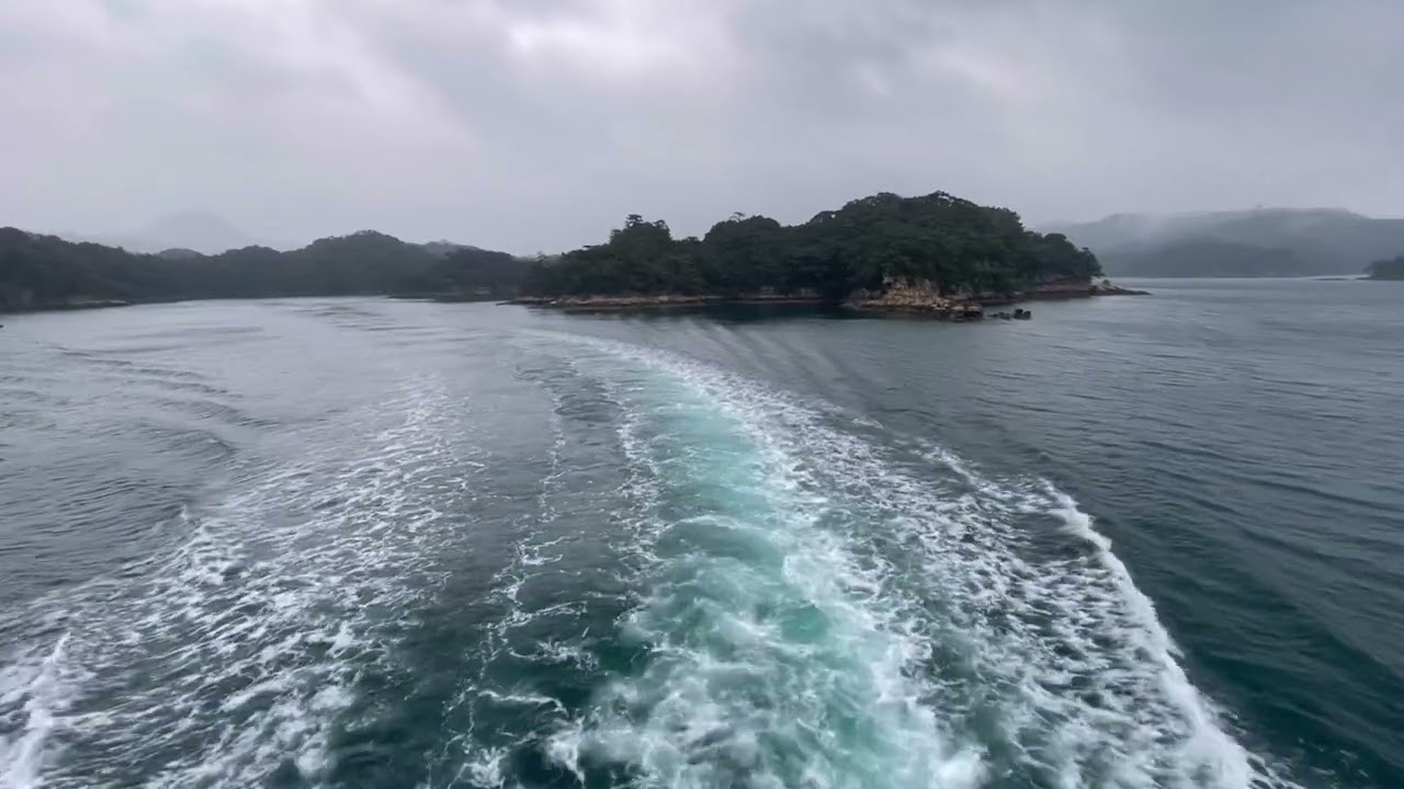 #卒業旅行  九十九島観光船🚢に乗ってきました　#九十九島 