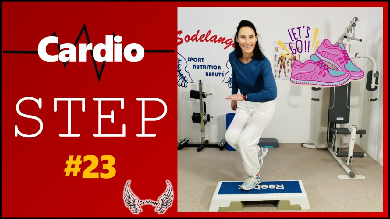 CARDIO STEP - Chorégraphie toute simple pour brûler un max de calories 🔥