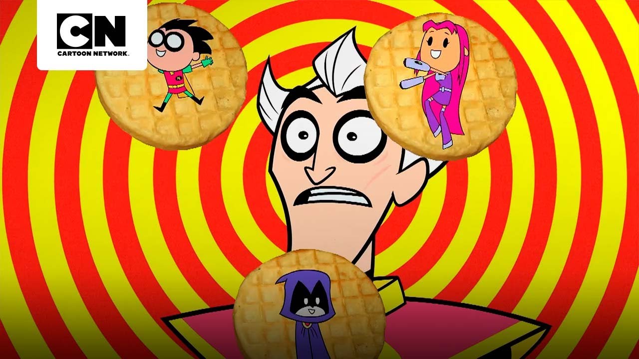 O JOGO DOS WAFFLES PARA VENCER O IRMÃO SANGUE | OS JOVENS TITÃS EM AÇÃO | CARTOON NETWORK