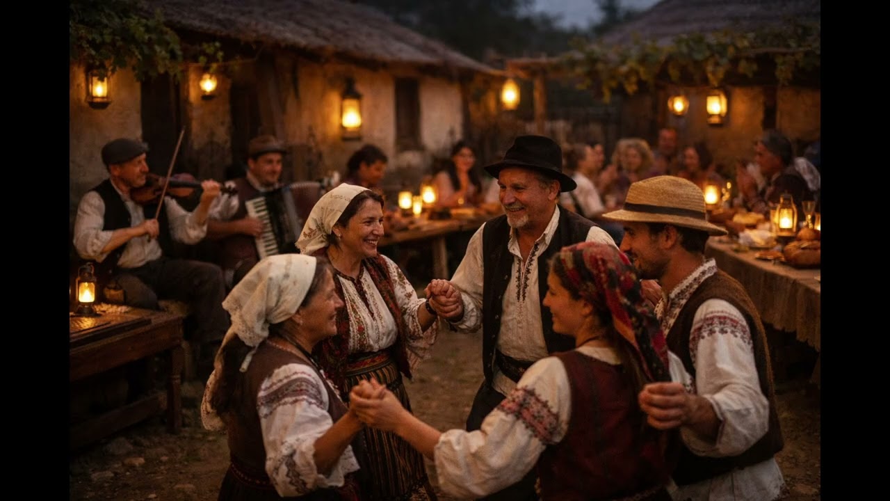 Joacă, joacă, nu te lăsa – Horă românească de seară, din satul adevărat