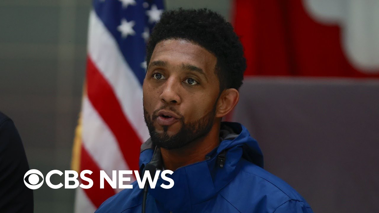 Baltimore Mayor Brandon Scott speaks after meeting on bridge collapse relief funds | full video