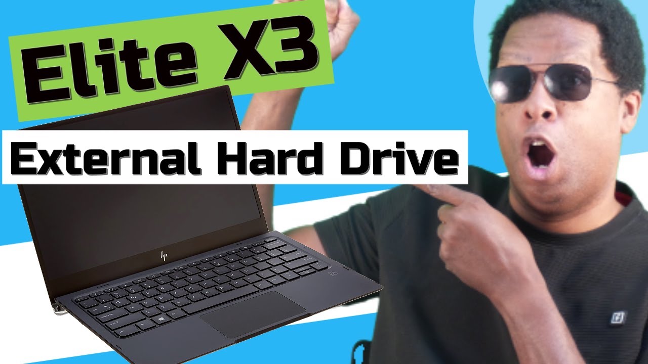 Using An External Hard Drive With Elite X3 Lapdock