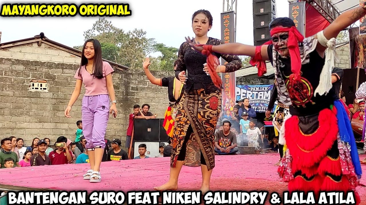 Bantengan Suro - Niken Salindry & Lala Atila❗Jaranan MAYANGKORO ORIGINAL Live Krenceng Kepung Kediri