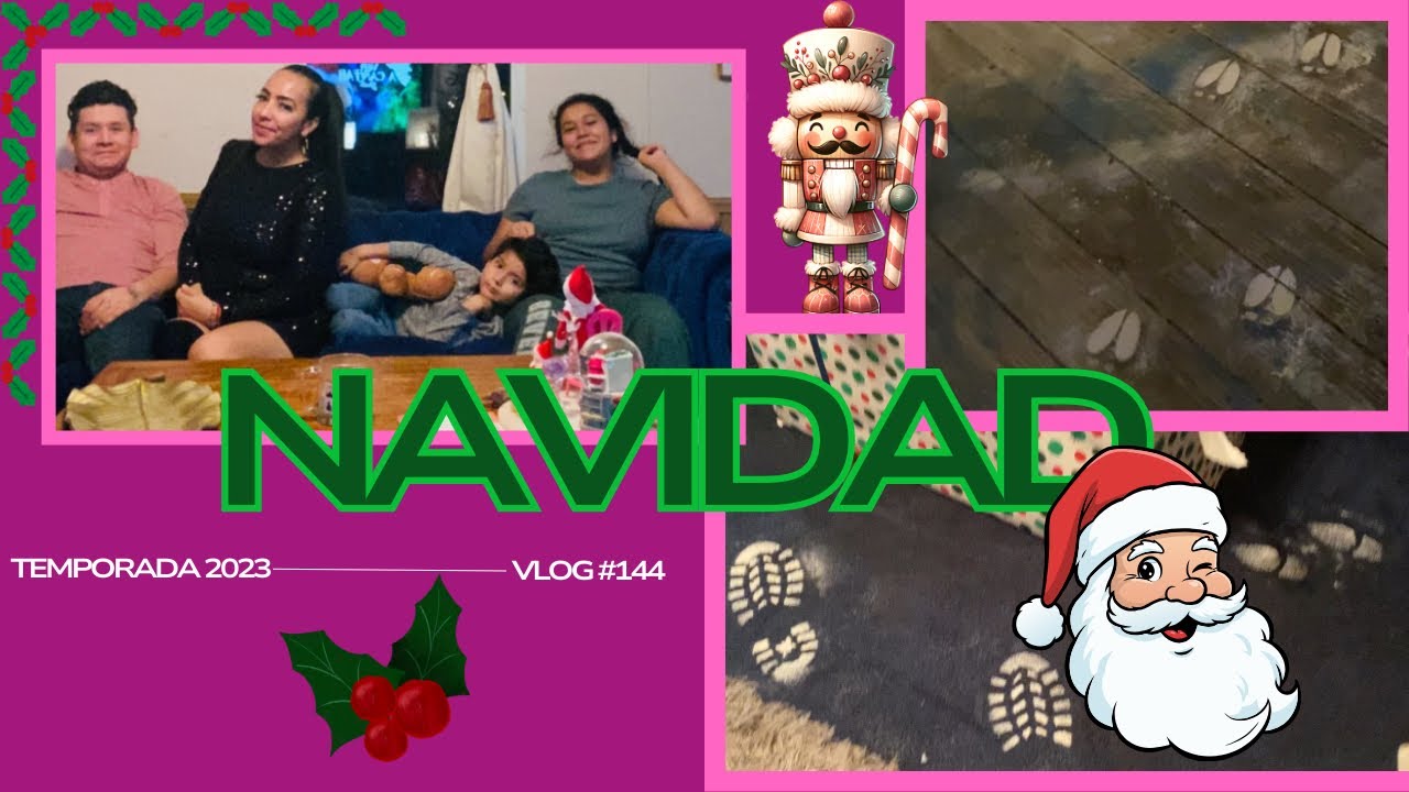 Huellas de Santa Clause!! | Navidad 2023 | Vlog #144