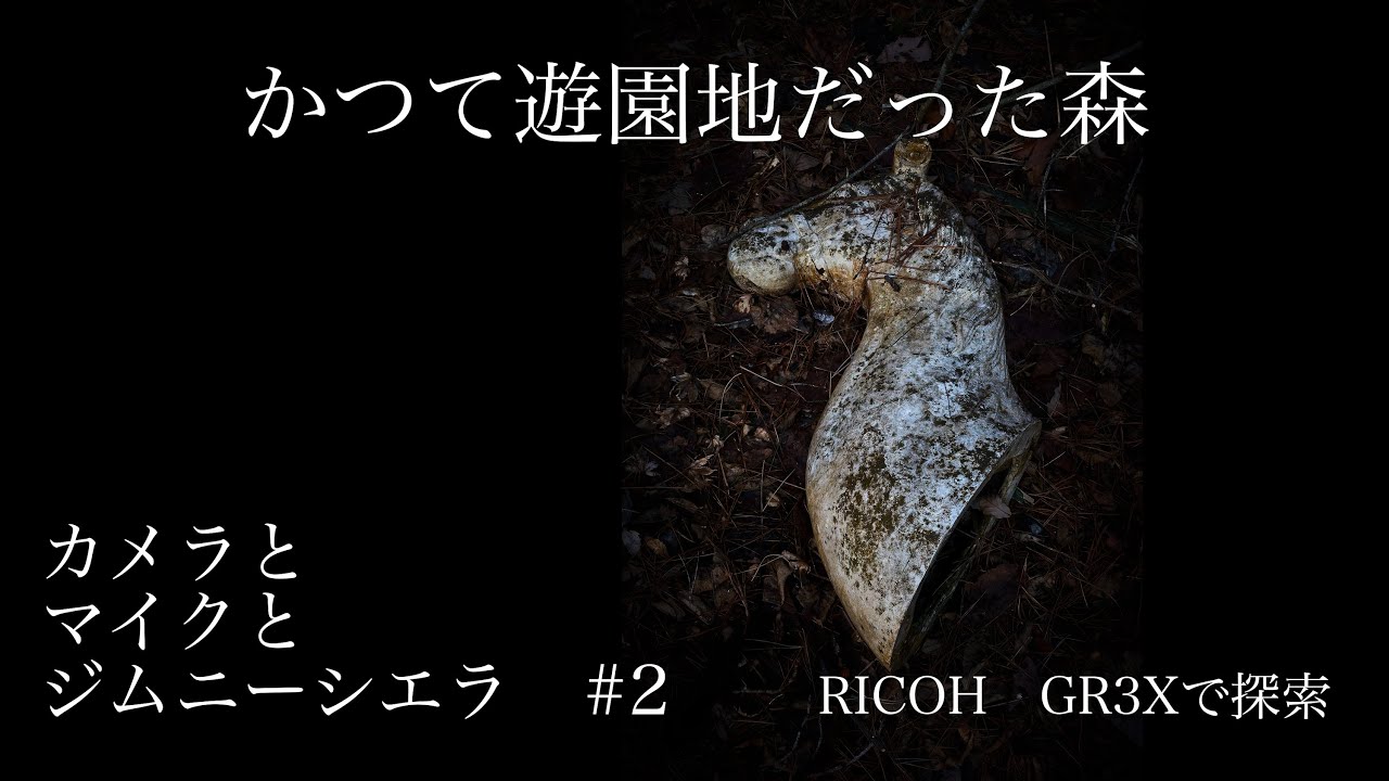 『かつて遊園地だった森　後編』１９７０年代で時間が止まった森をGR3Xで撮影カメラとマイクとジムニーシエラ#2