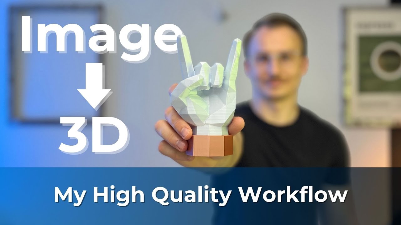 AI Trick: Generate Low-Poly 3D models (3D Print Ready)