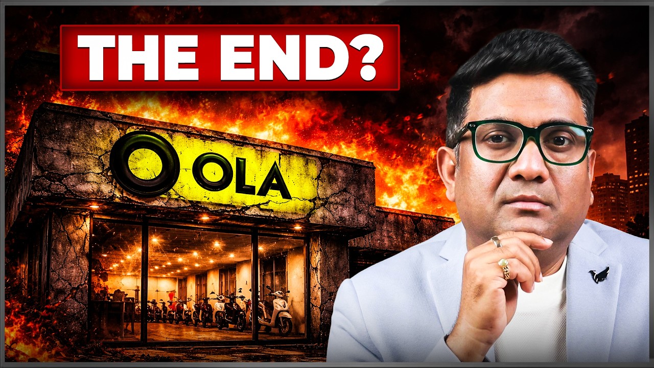 Ola Electric Crisis Explained | kya abhi aur girega ola ka share? | EV Market Ka Real Winner Kaun?