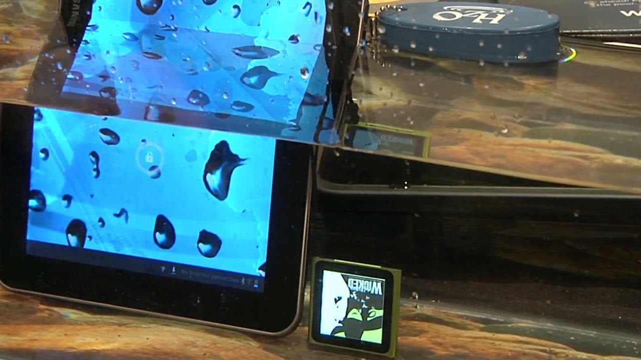 Hak5 - Waterproof Your Gadgets Without a Case! HzO at CES 2012