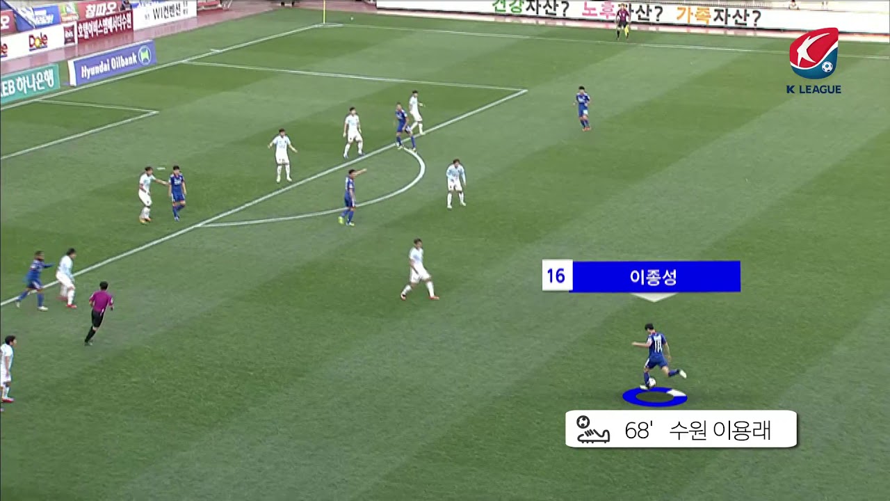 [K CLASSIC GRAPHIC GOAL] 그동안의 부진을 날린다! 이용래의 골