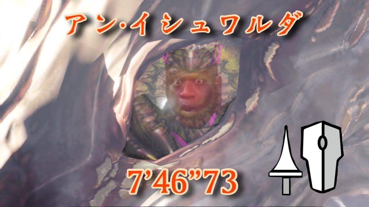 MHWI アン・イシュワルダ ランス ソロ （猫有）7’46”73 Shara Ishvalda Lance Solo