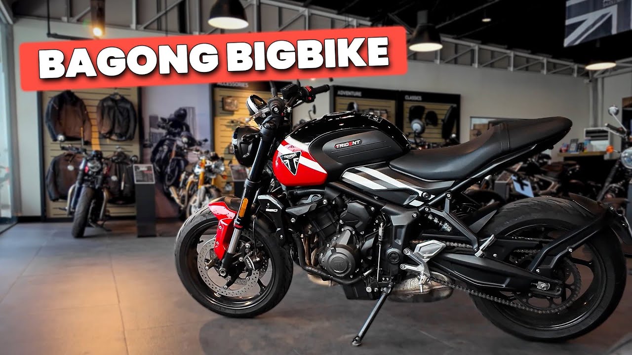 Picking Up A Brand New 2025 Trident 660 Triumph