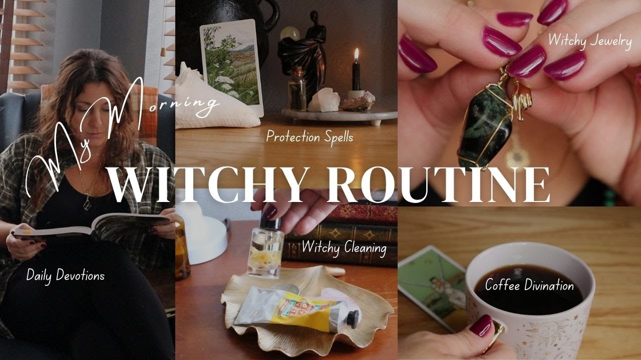 Witchy Fall Morning Routine