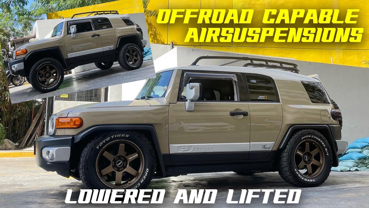 Lowered and Lifted - Offroad Capable Airsuspensions andito na!