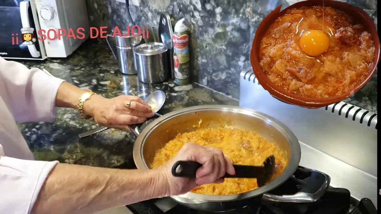 Sopas de ajo de Güela Pepi