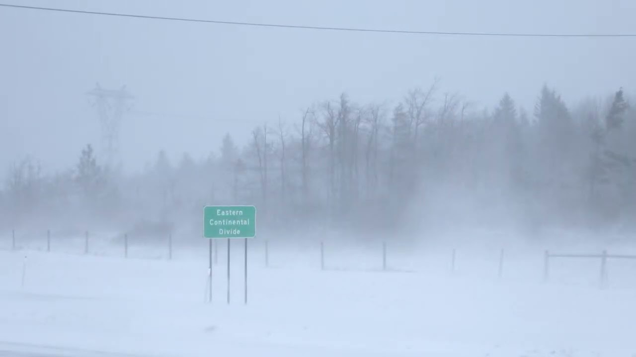 Blizzard Conditions in Northwest Flow Winter Storm - Mount Storm, WV