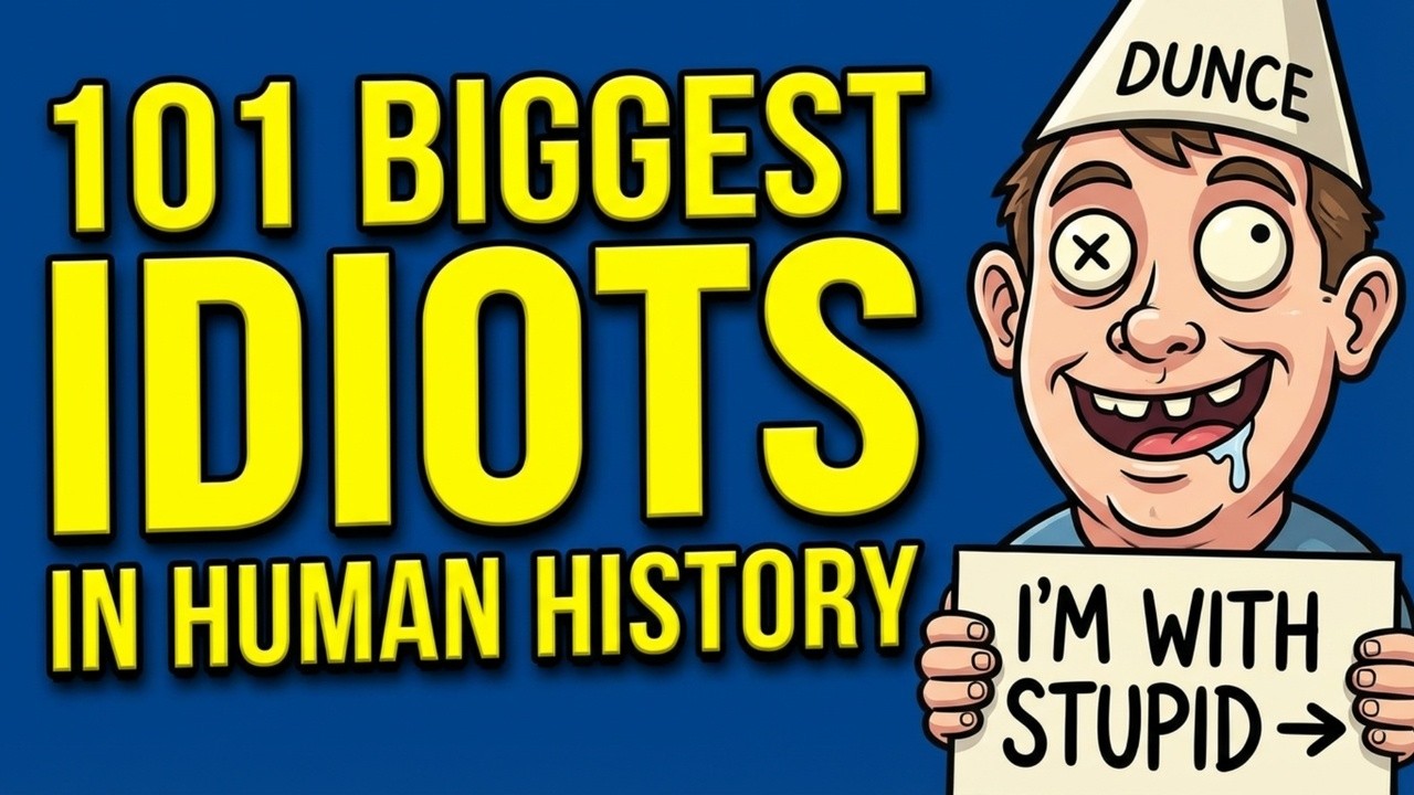 101 Biggest Idiots in Human History and Their Dumbest Decisions