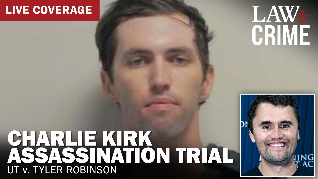 LIVE HEARING: Charlie Kirk Assassination Trial — UT v. Tyler Robinson