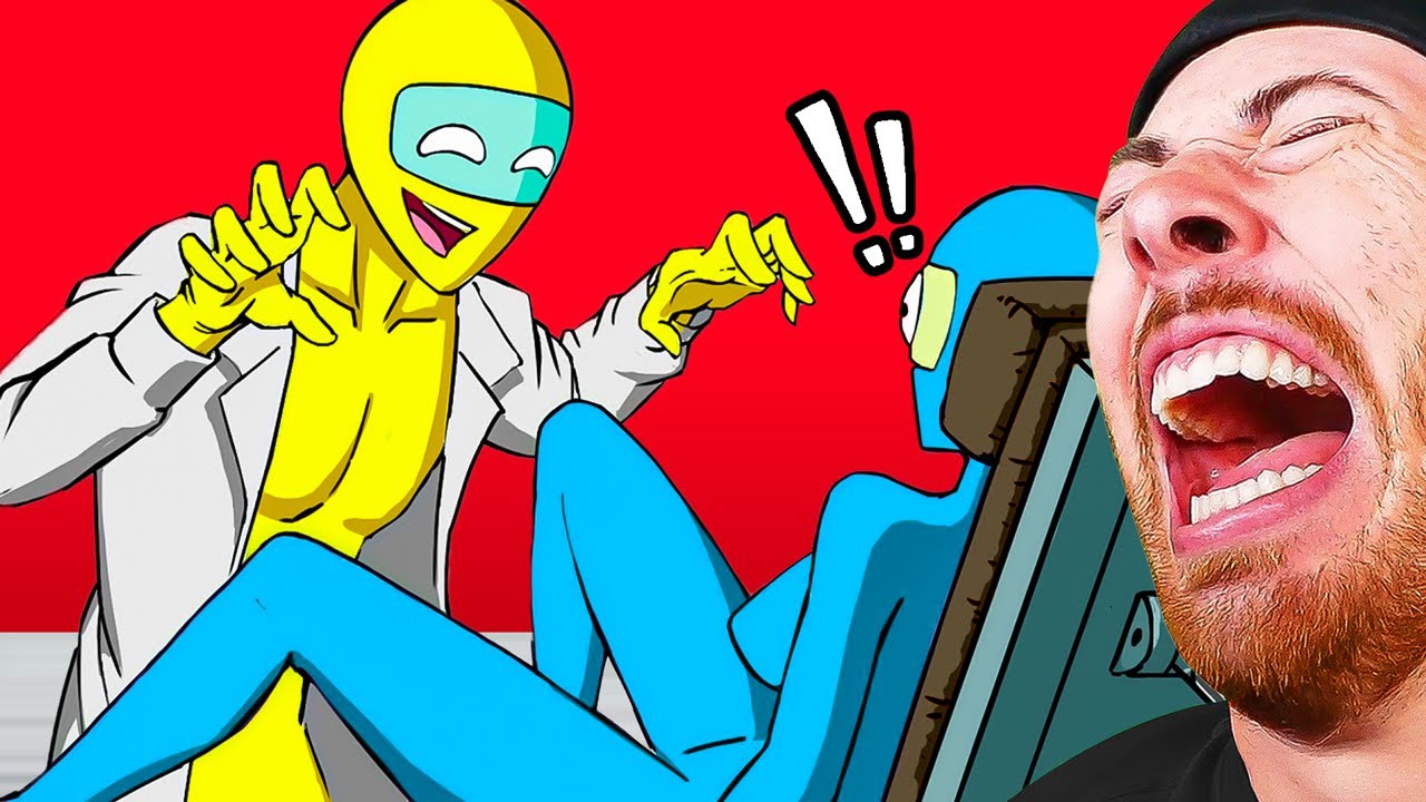 TRY NOT TO LAUGH - Among Us Animations