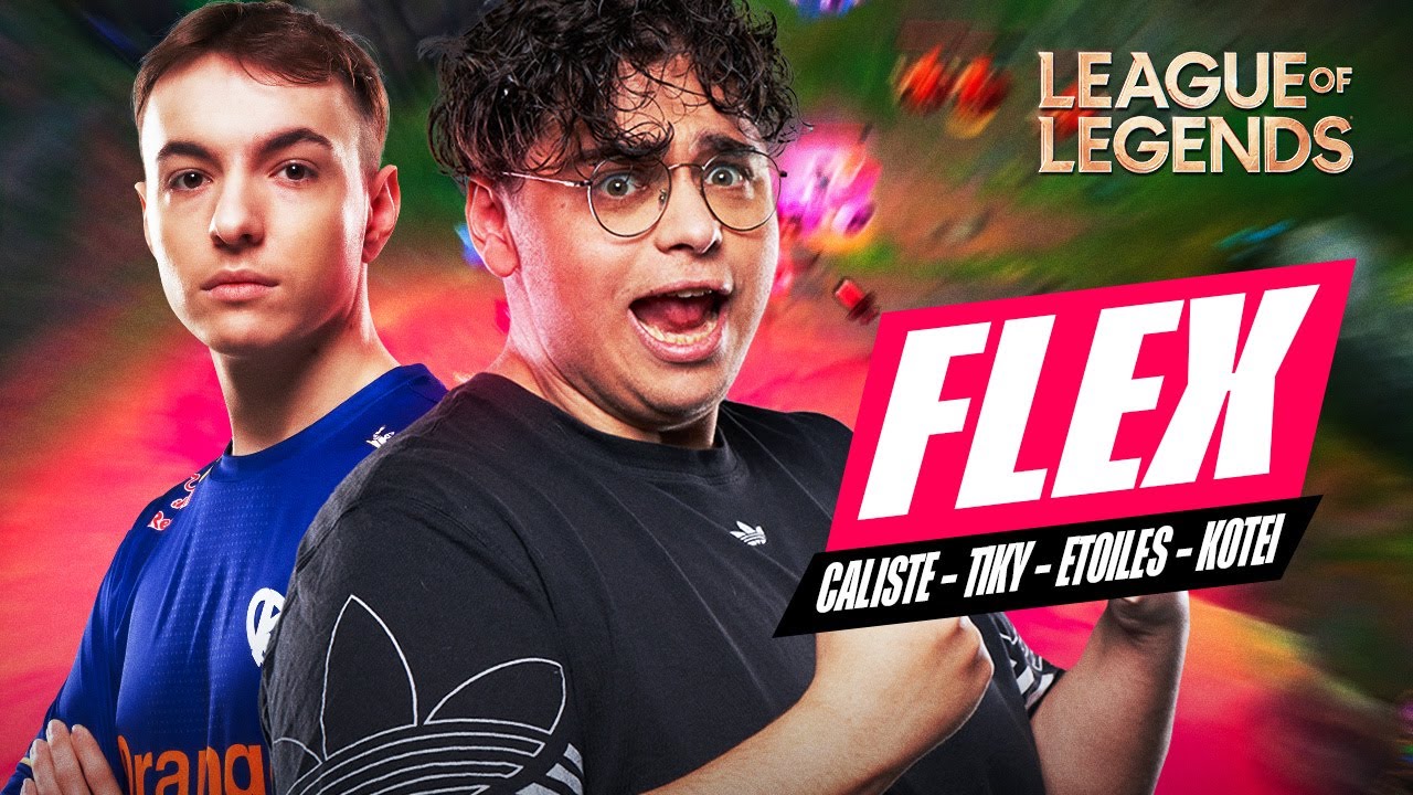 FLEX DE LÉGENDE AVEC CALISTE, TIKY, ETOILES & KOTEI SUR LEAGUE OF LEGENDS