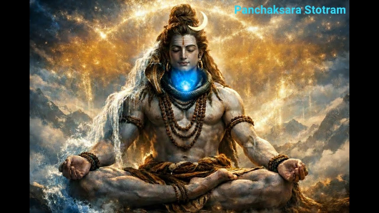SHIVA PANCHAKSHARI STOTRAM, Telugu Bhakti Song, నాగేంద్రహారాయ త్రిలోచనాయ, RK creations29