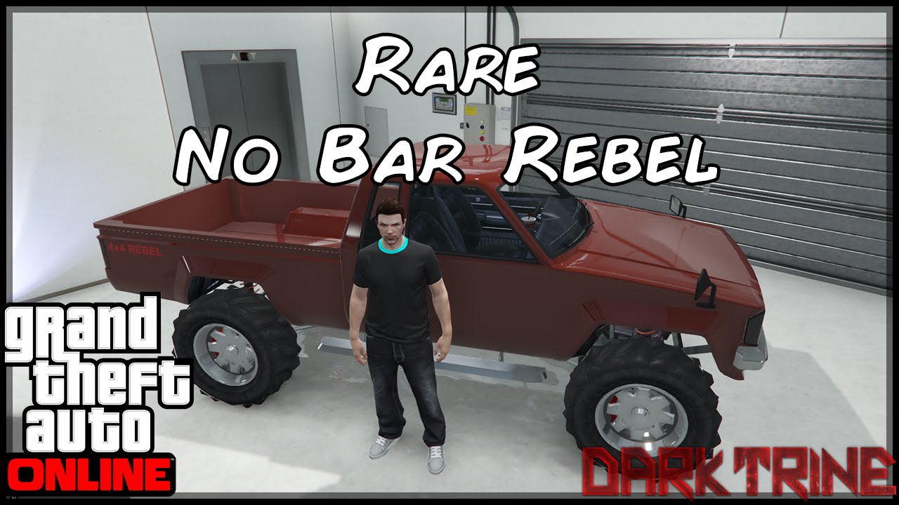 GTA 5 Online - PC - Rare Car - No Bar Rebel Location - Secret Rare Storable Vehicle