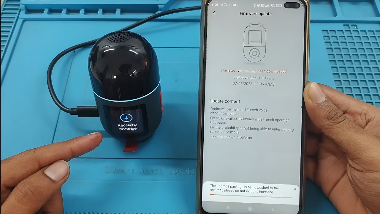 70mai Omni X200 Dash cam New Firmware Update