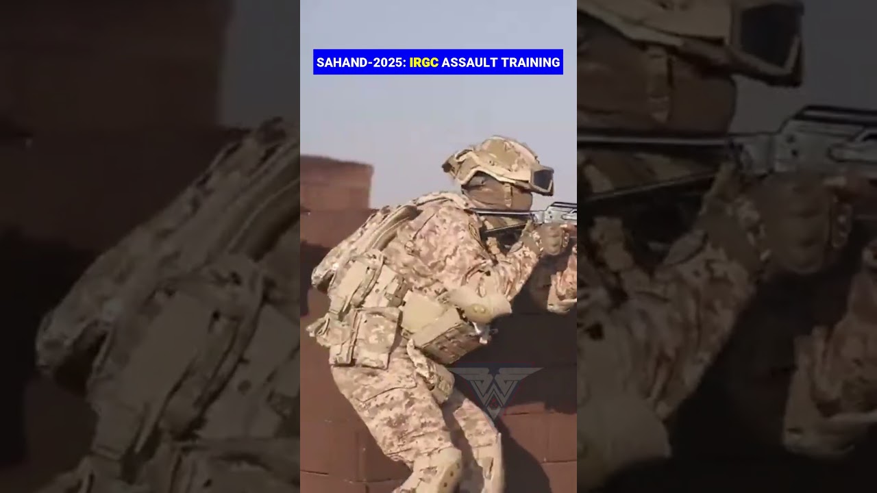 IRGC Assault Drill &mdash; Sahand-2025