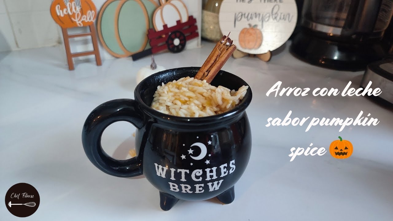 Arroz con leche sabor pumpkin spice 🎃 | Chef Fitness