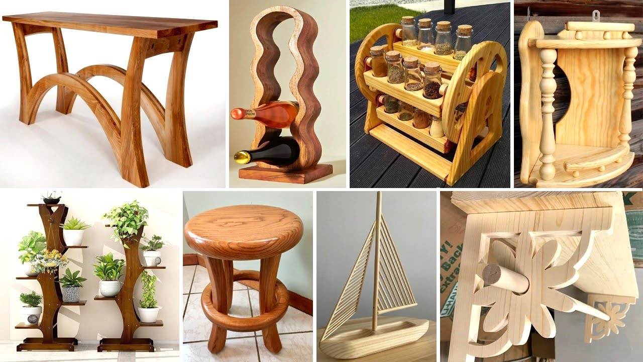 100 Genius Wooden Furniture Ideas for Small and Large Space