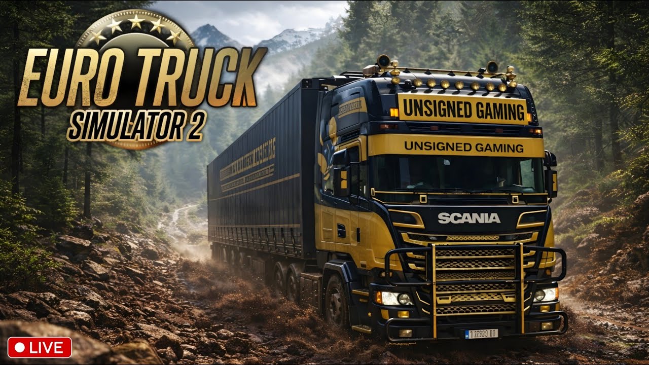 🔴Euro Truck Simulator 2 LIVE | Can I make This Delivery With Heavy cargo? ETS2 தமிழ் #ets2 #live