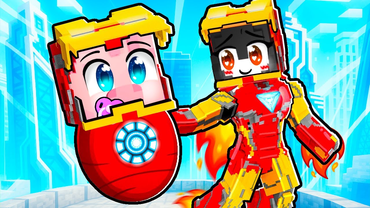 Adoptoval mě IRON MAN v Minecraftu!