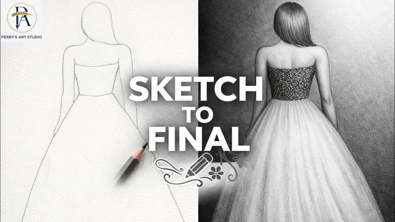 How I Draw Realistic Features & Floral Details | Step-by-Step #art #sketch #pencildrawing 