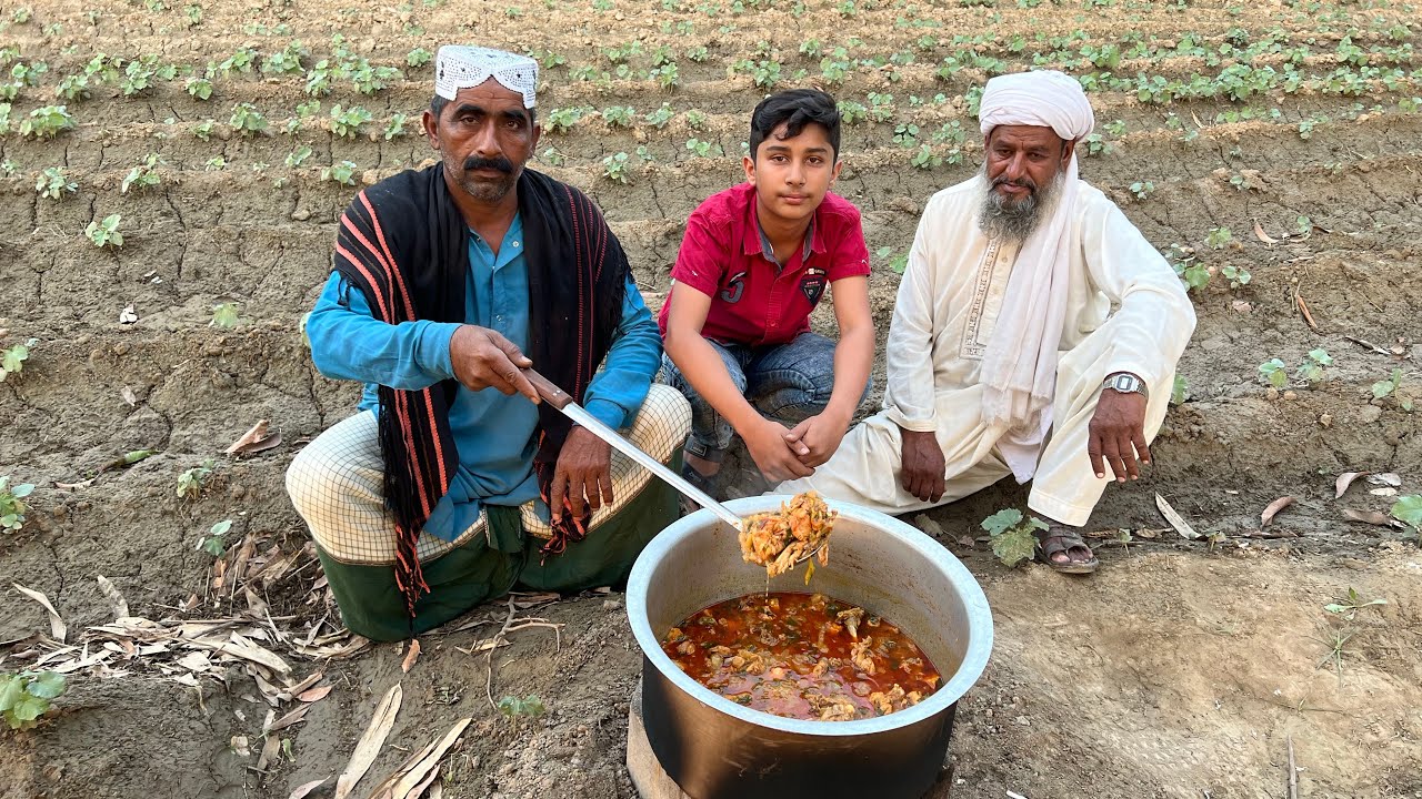 Iftari  For laborer last day end of wheat season 2022