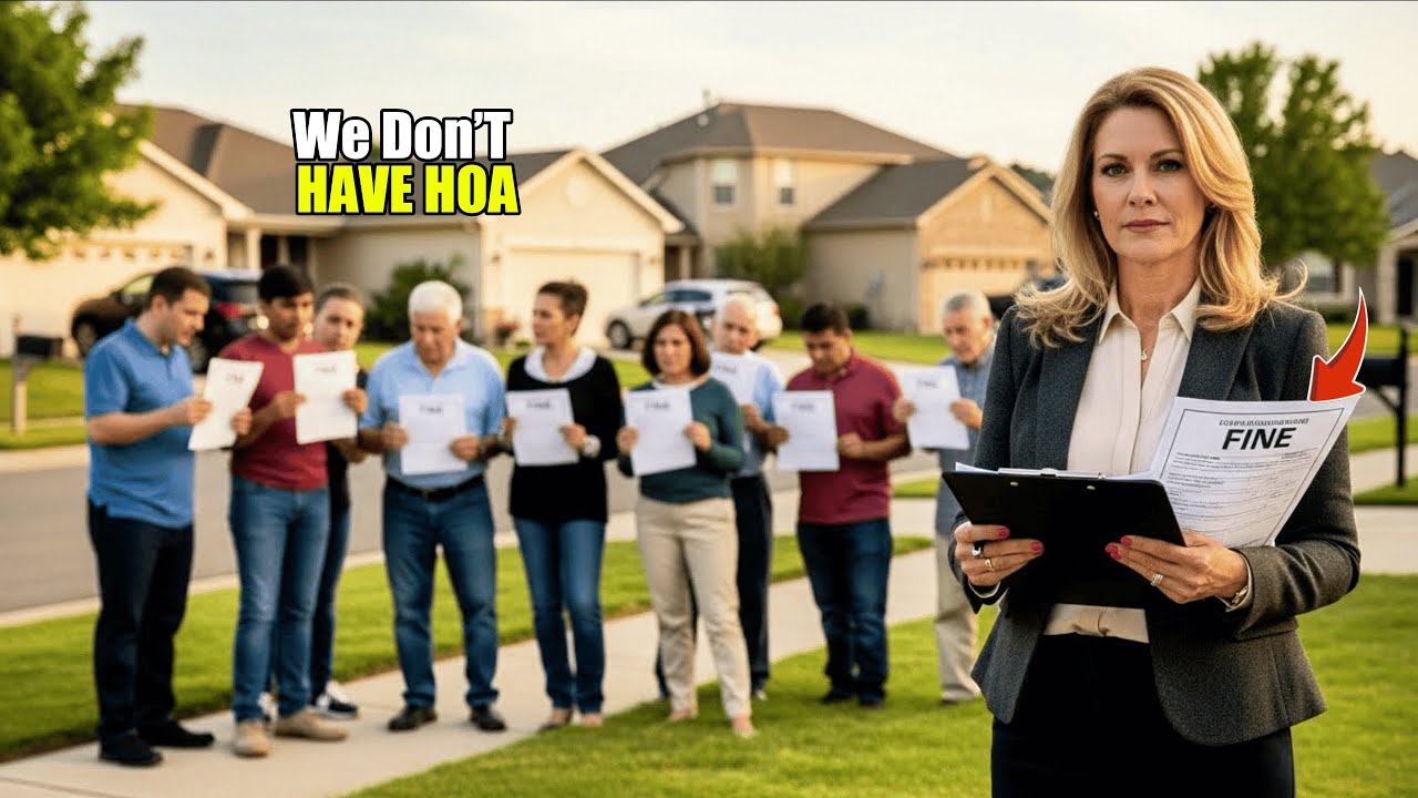 Karen Acts Like She Owns Our Street, Fining Us for Fake HOA Violations