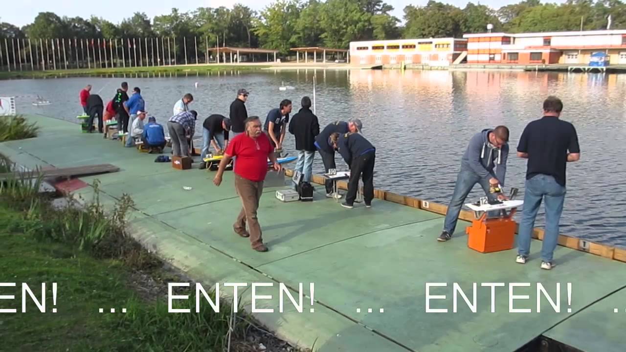 RC RENNBOOT POWERBOAT SPEEDBOAT REGATTABAHN DUISBURG 13.09.2014