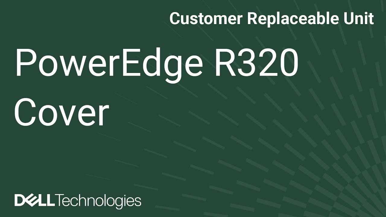 PowerEdge R320 : Top Cover