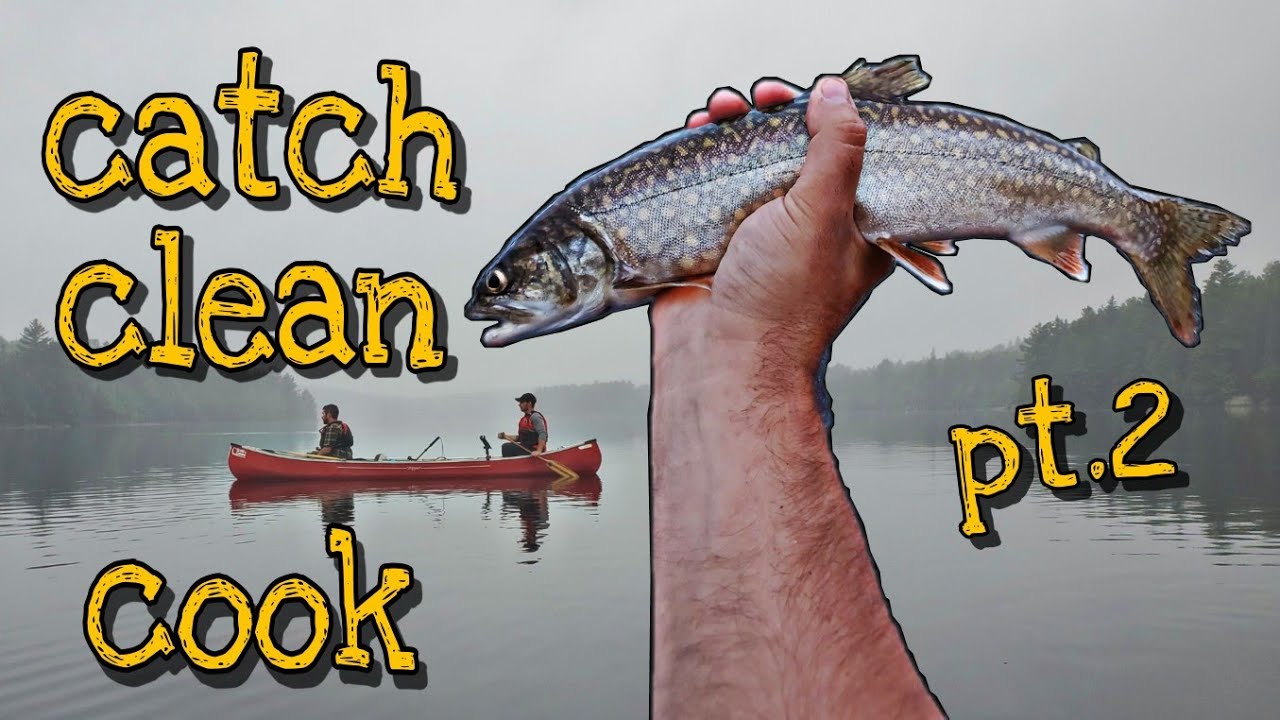 Algonquin trout fishing on backcountry canoe trip - 3 night, Pt.2