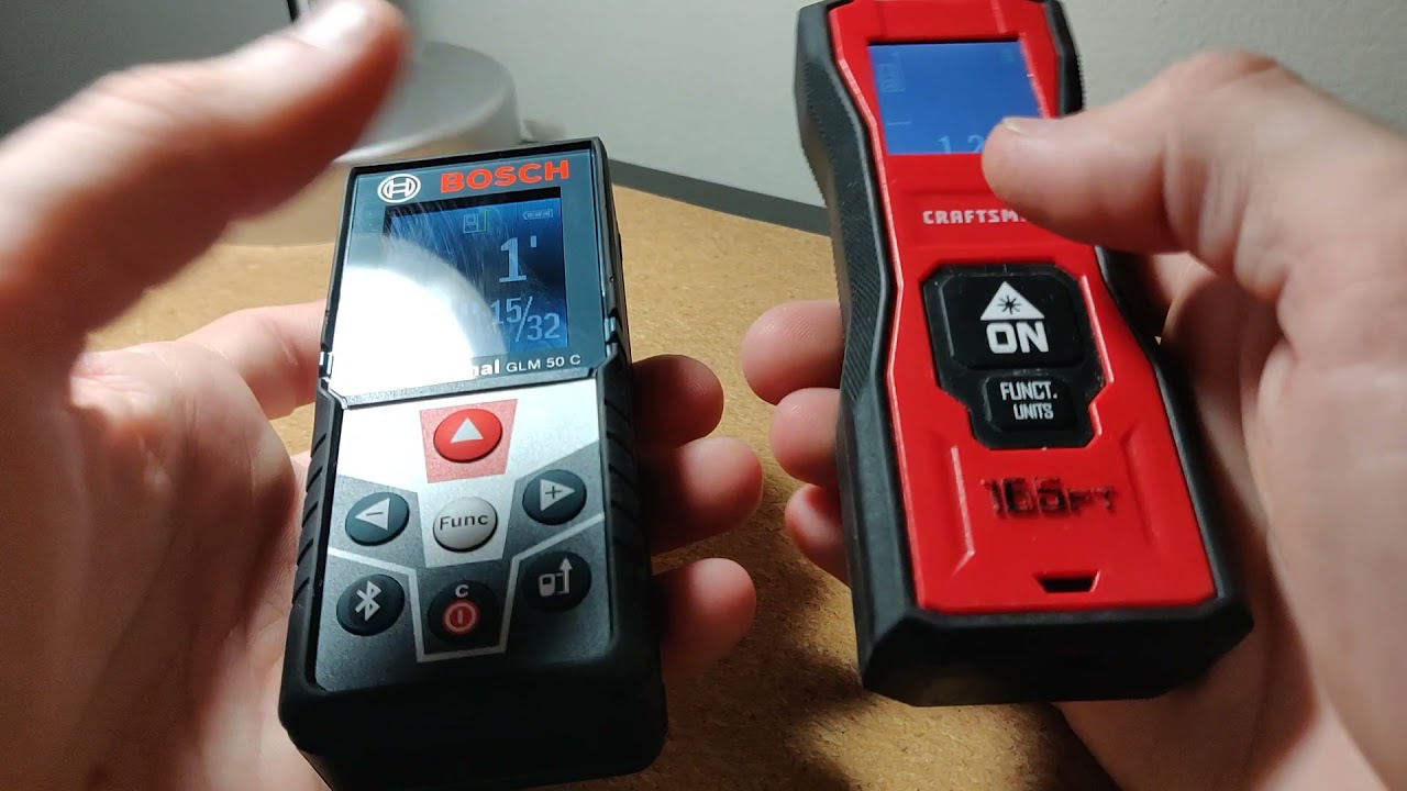 $150 vs $50 Craftsman 165 ft laser distance meter review.
