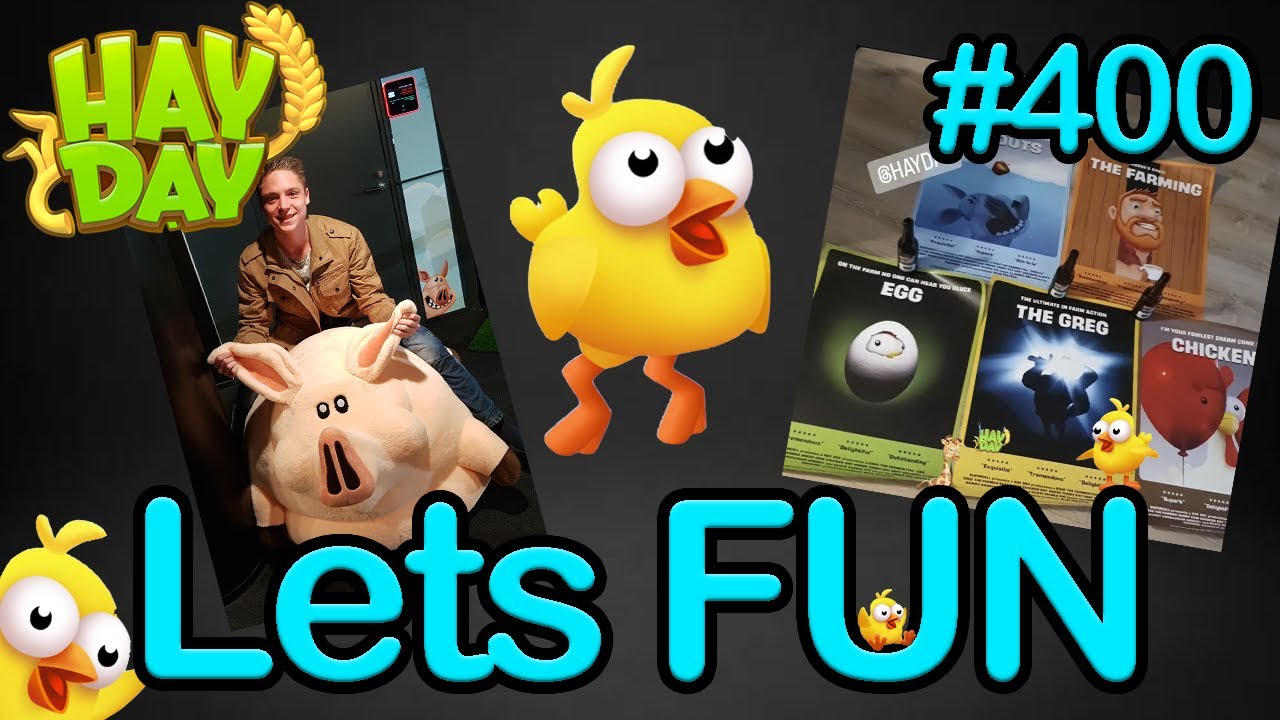HALLOWEEN GIVEAWAY 😍 Lets FUN Hay Day #400 | SyromerB