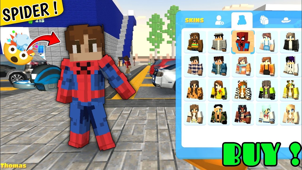 How To Buy Spider Man New Skin In School Party Craft 