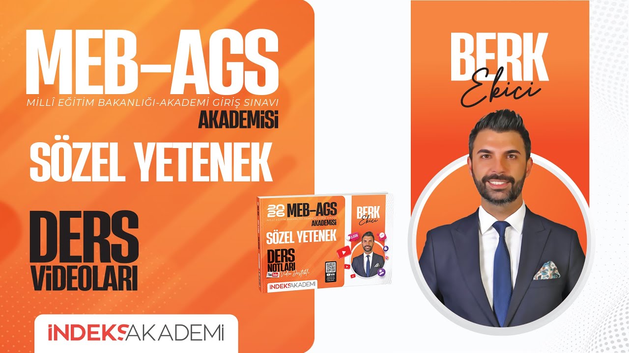 2026 AGS - Sözel Yetenek - Tekrar Soru Çözümü - II - Berk EKİCİ