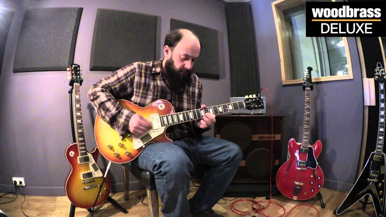 TEST GIBSON WOODBRASS DELUXE : La Gibson Custom Shop 