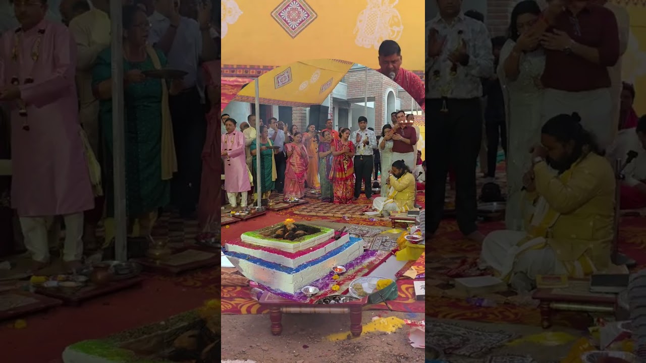 वडोदरा में नवचंडी यज्ञ। #viral #प्रेरणा #video #reel 